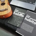 Imágenes exhibición del proyecto narrativo Con una canción habito